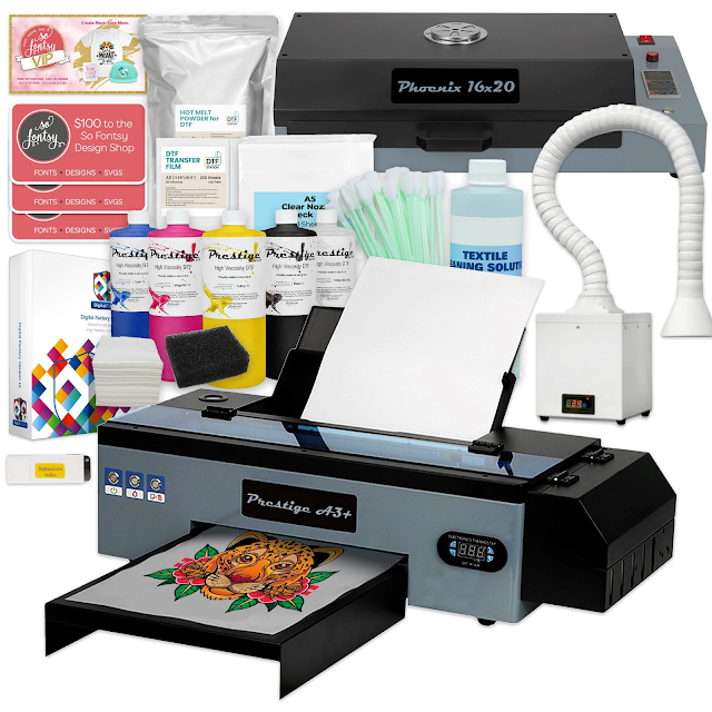 Everything to Know About DTF with Prestige A3+ Direct to Film Desktop  Printer - Silhouette School